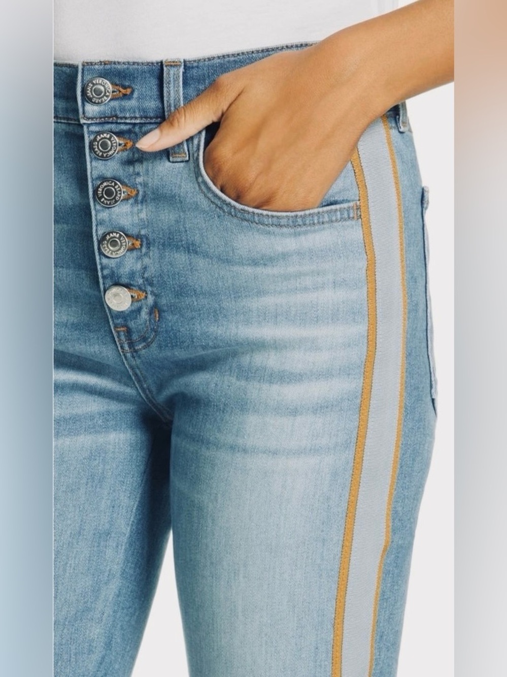 Veronica Beard Carolyn Baby Boot High Rise Jeans / Amsterdam Wash / Size 28